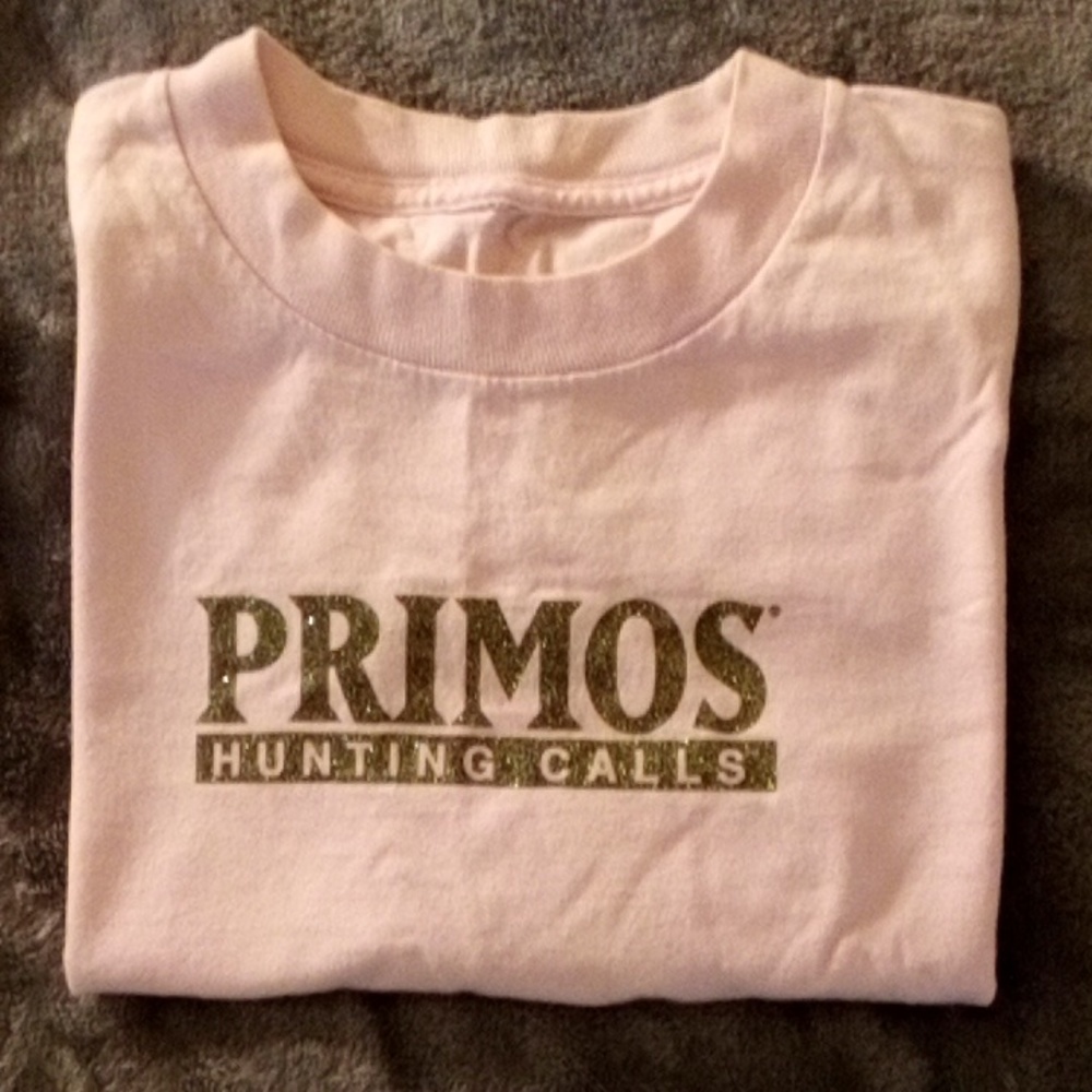 PRIMOS HUNTING CALLS SIZE SMALL WOMANS TEE